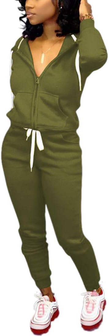 Damen Jogginganzug Kapuzenpullover Set Freizeitanzug-Luzern Mode