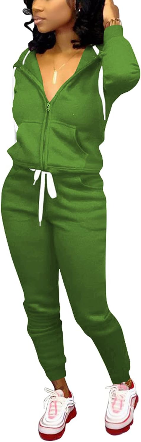 Damen Jogginganzug Kapuzenpullover Set Freizeitanzug-Luzern Mode