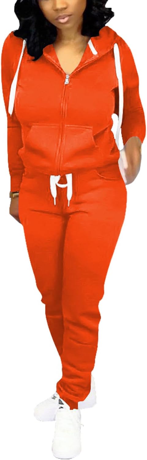 Damen Jogginganzug Kapuzenpullover Set Freizeitanzug-Luzern Mode