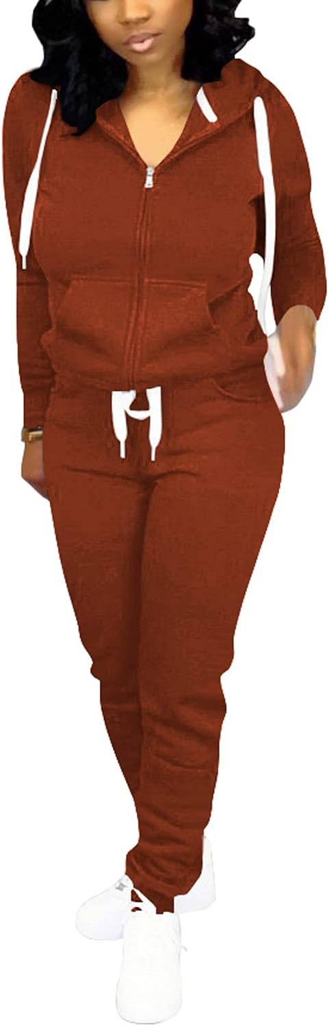 Damen Jogginganzug Kapuzenpullover Set Freizeitanzug-Luzern Mode