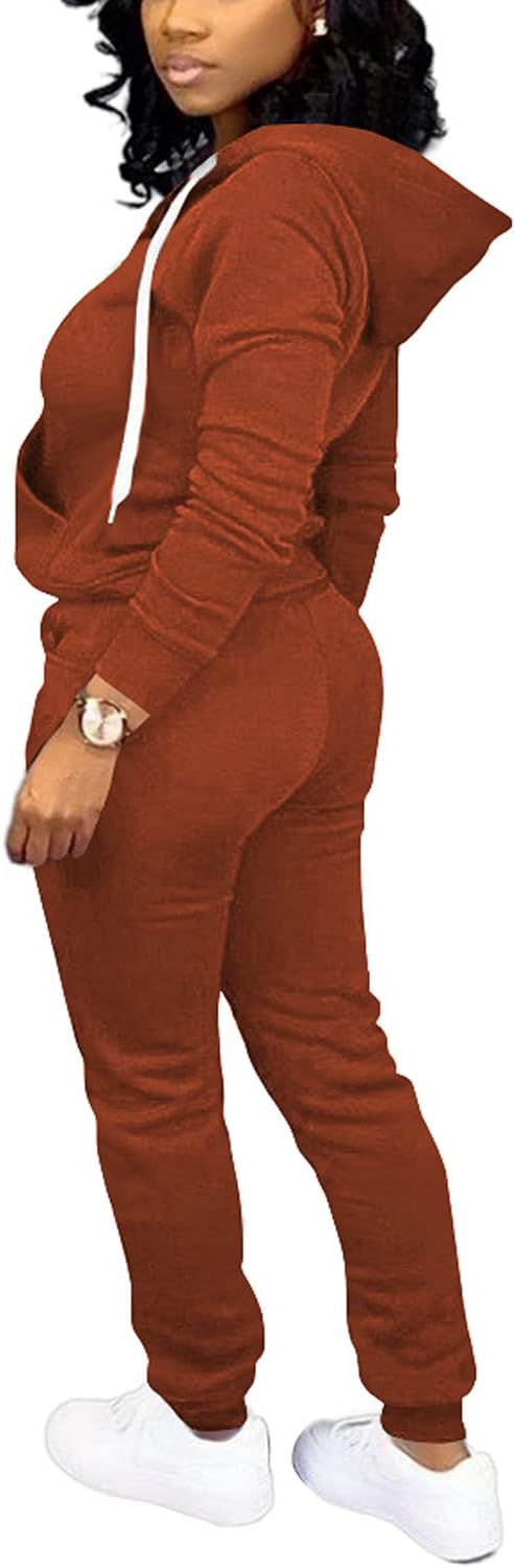 Damen Jogginganzug Kapuzenpullover Set Freizeitanzug-Luzern Mode