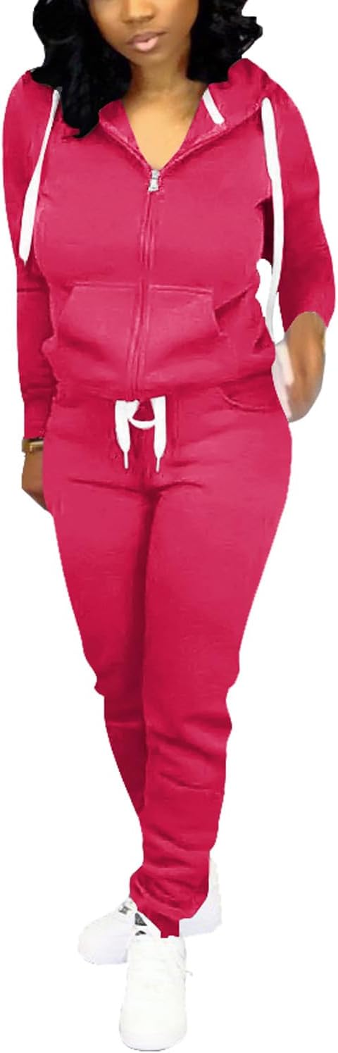 Damen Jogginganzug Kapuzenpullover Set Freizeitanzug-Luzern Mode