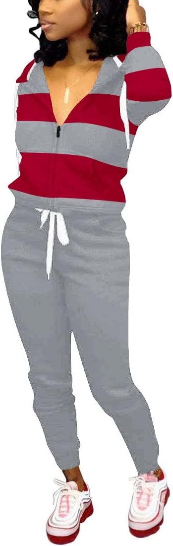 Damen Jogginganzug Kapuzenpullover Set Freizeitanzug-Luzern Mode