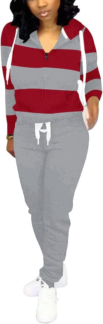 Damen Jogginganzug Kapuzenpullover Set Freizeitanzug-Luzern Mode