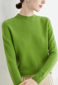 Damen Kaschmirpullover - Weicher Strickpullover Elegant-Luzern Mode