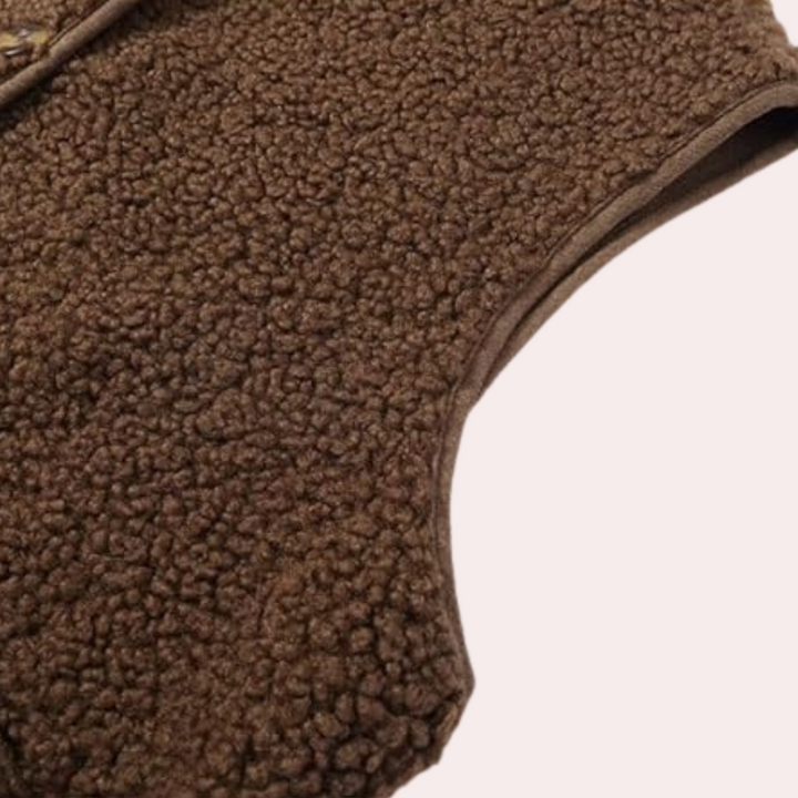 Herren Schafwollweste mit Knöpfen - Wintermode Bestseller-Luzern Mode