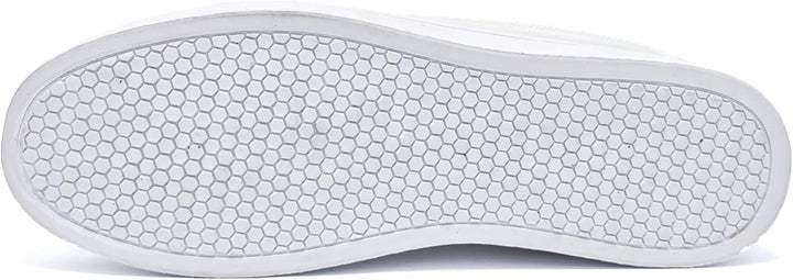 Damen Sneaker High Top Glitzer Freizeitschuhe Modisch-Luzern Mode