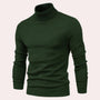 Herren Rollkragenpullover aus Baumwolle – Stilvoll & Warm-Grün-S-Luzern Mode