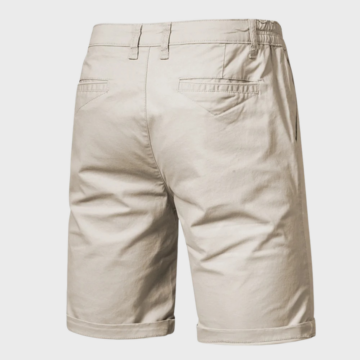 Herren Shorts | Baumwolle | Einfarbig | Lockere Passform | Taschen-Luzern Mode