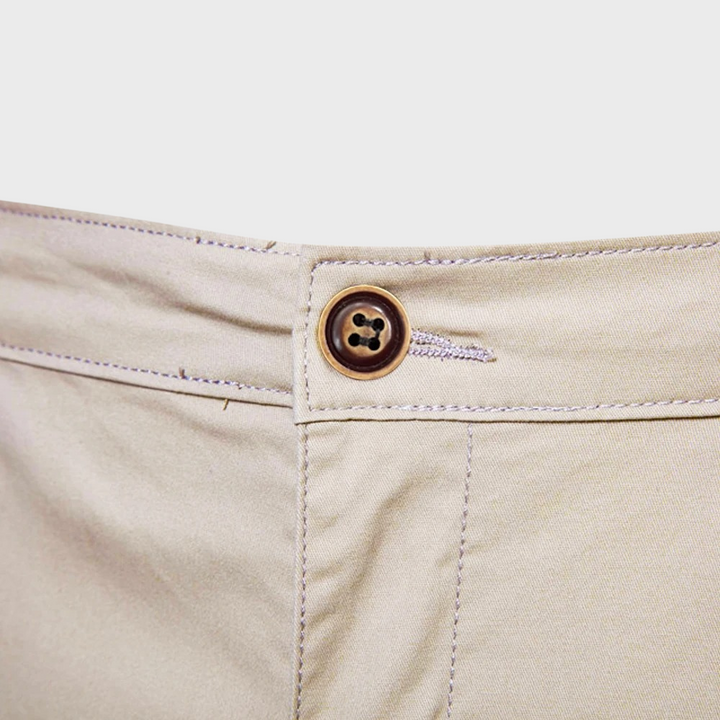 Herren Shorts | Baumwolle | Einfarbig | Lockere Passform | Taschen-Luzern Mode