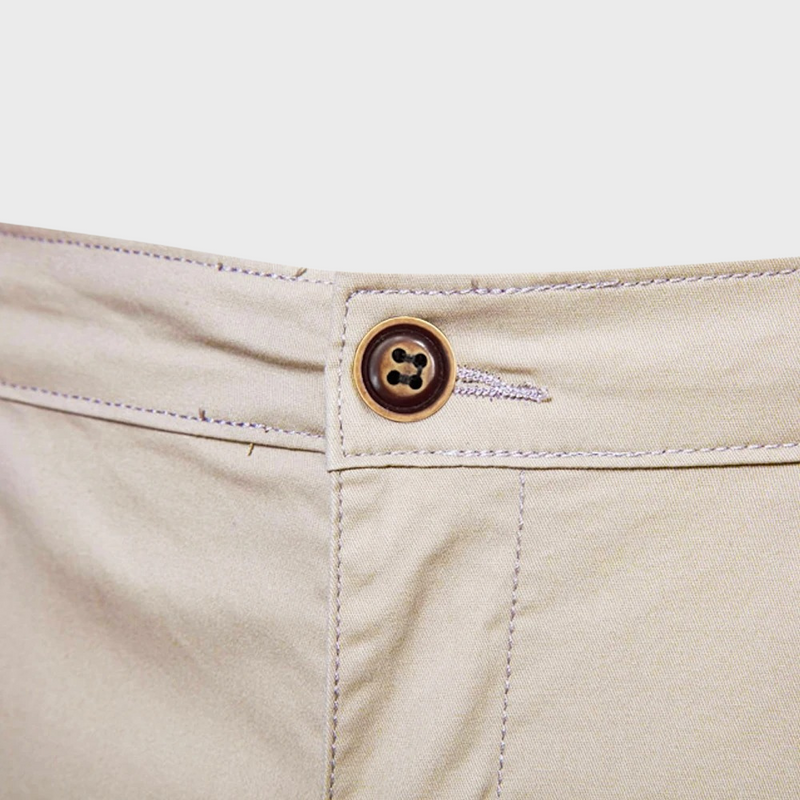 Herren Shorts | Baumwolle | Einfarbig | Lockere Passform | Taschen-Luzern Mode