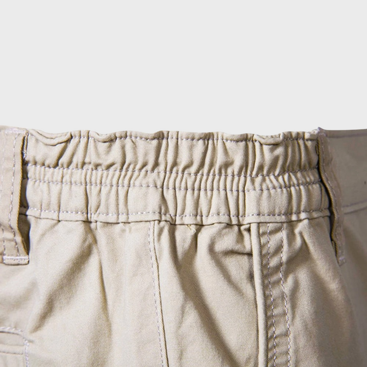 Herren Shorts | Baumwolle | Einfarbig | Lockere Passform | Taschen-Luzern Mode