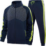 Herren Jogginghose mit Taschen und elastischem Bund-Blau-S-Luzern Mode