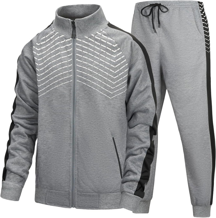 Herren Jogginghose mit Taschen und elastischem Bund-Grau-S-Luzern Mode