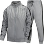 Herren Jogginghose mit Taschen und elastischem Bund-Grau-S-Luzern Mode