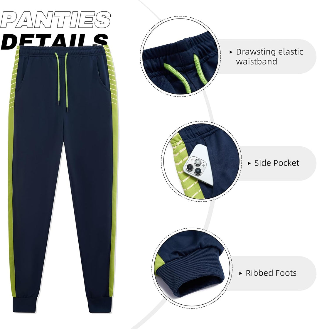 Herren Jogginghose mit Taschen und elastischem Bund-Luzern Mode