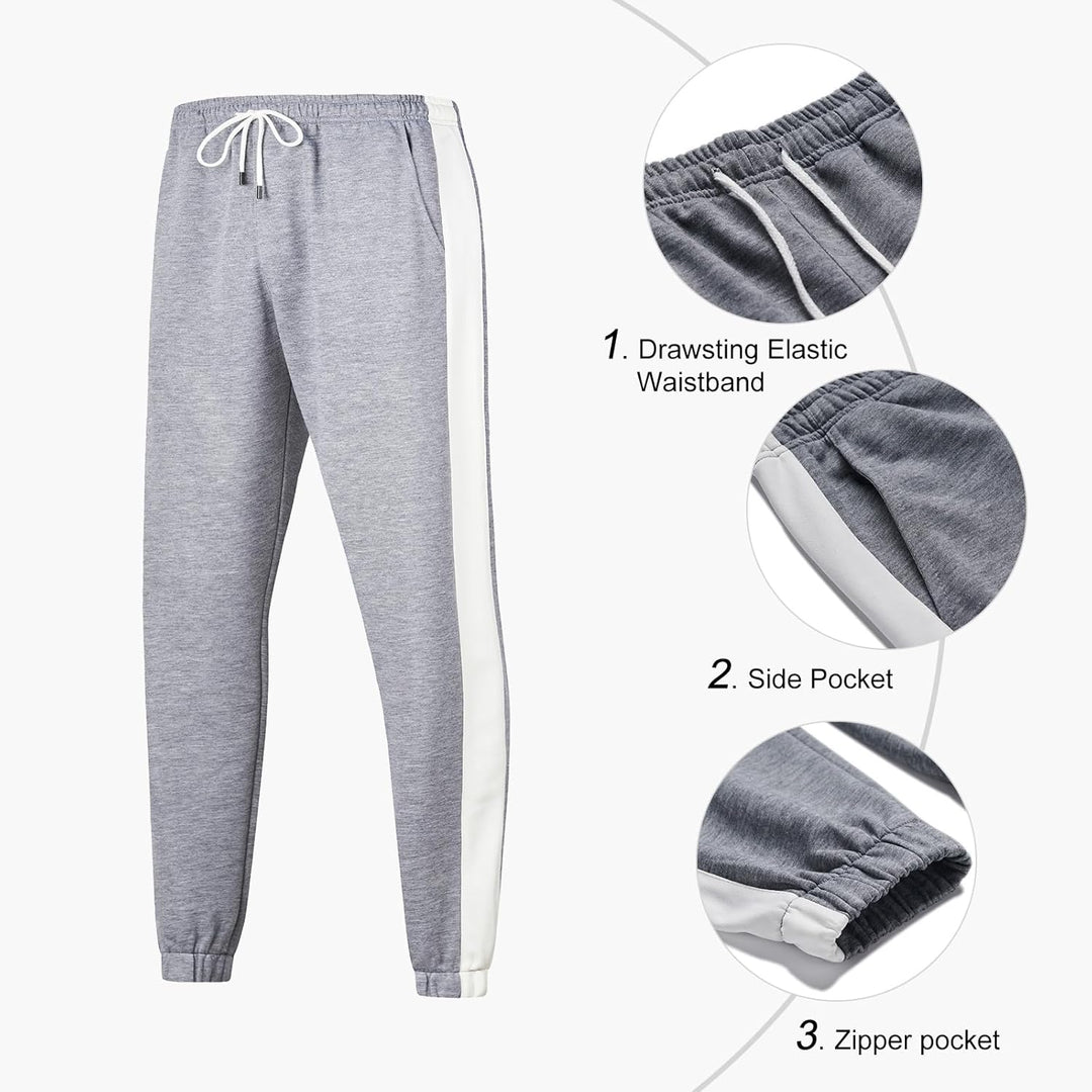 Herren Jogginghose mit Taschen und elastischem Bund-Luzern Mode