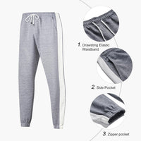 Herren Jogginghose mit Taschen und elastischem Bund-Luzern Mode