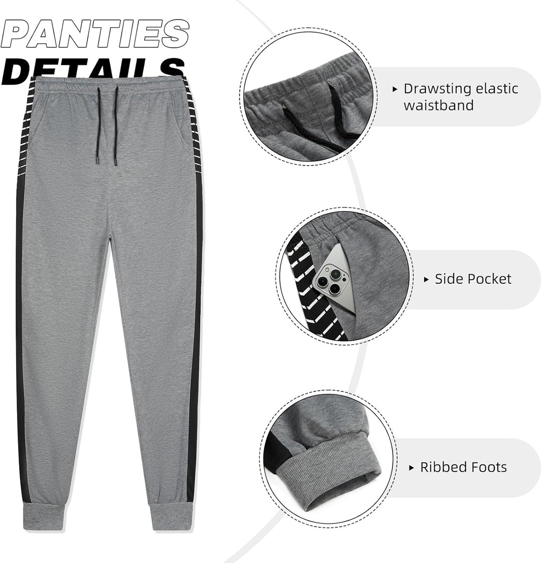 Herren Jogginghose mit Taschen und elastischem Bund-Luzern Mode