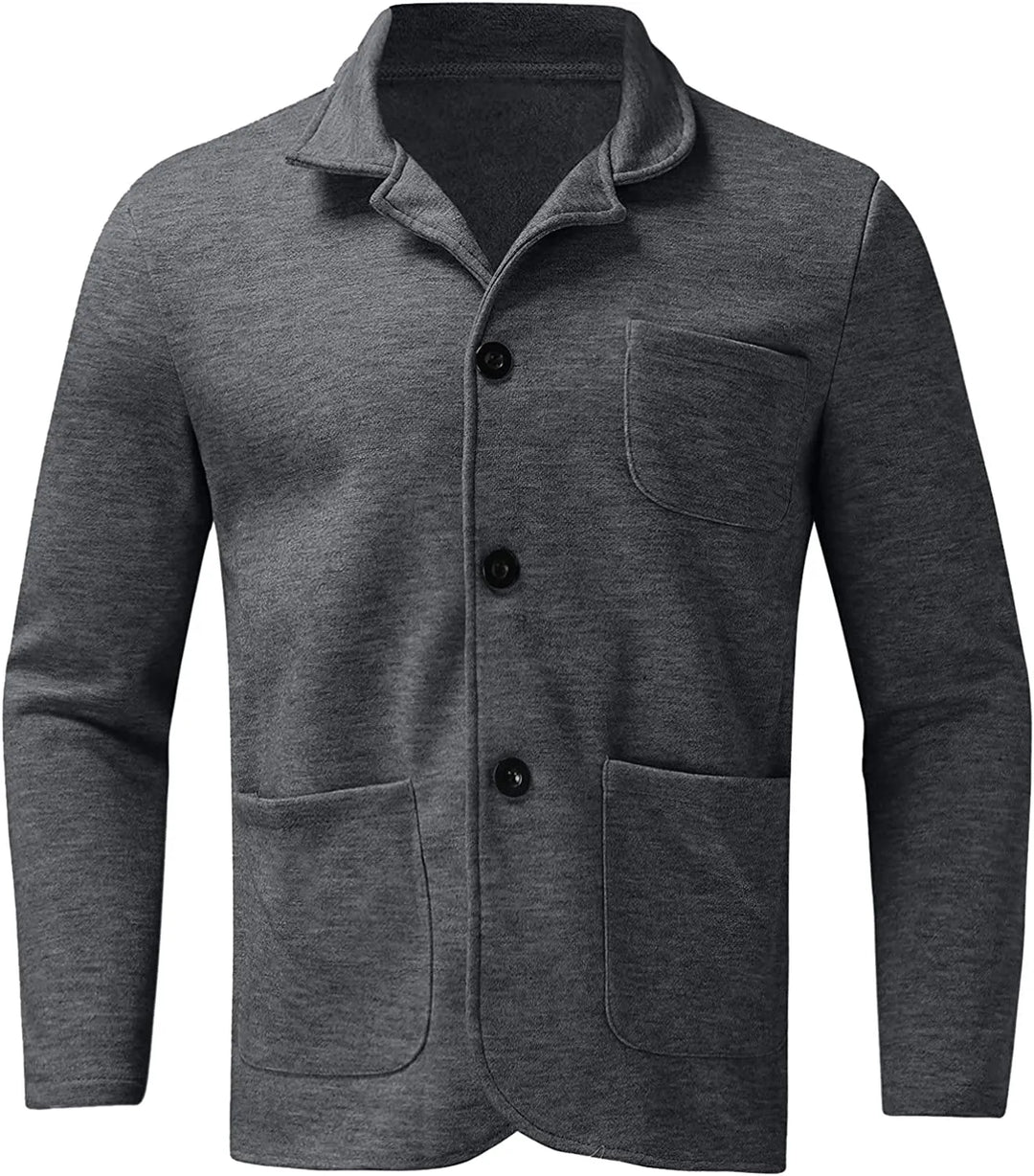 Herren Langarm Blazer Sakko für Business und Freizeit-Luzern Mode