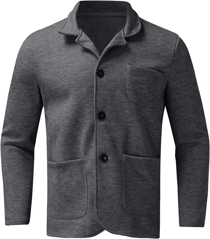 Herren Langarm Blazer Sakko für Business und Freizeit-Luzern Mode