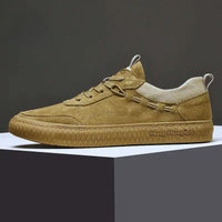 Herren Wildleder Sneaker mit Komfortsohle für Alltag-Luzern Mode