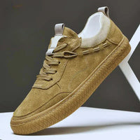 Herren Wildleder Sneaker mit Komfortsohle für Alltag-Luzern Mode
