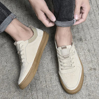 Herren Wildleder Sneaker mit Komfortsohle für Alltag-Luzern Mode
