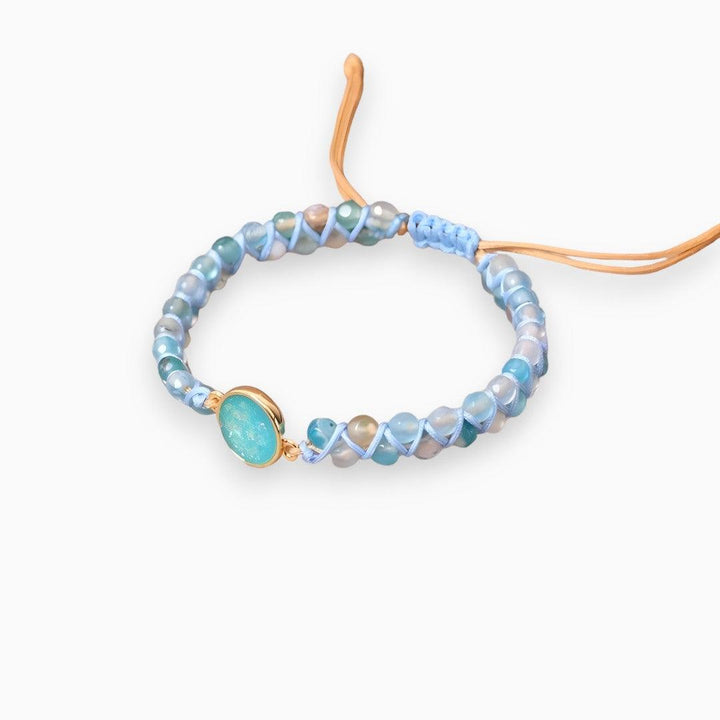 Traum-Opal-Armband | Einzigartig | Nachhaltig | Verstellbar | Handgefertigt | Stilvoll-Luzern Mode