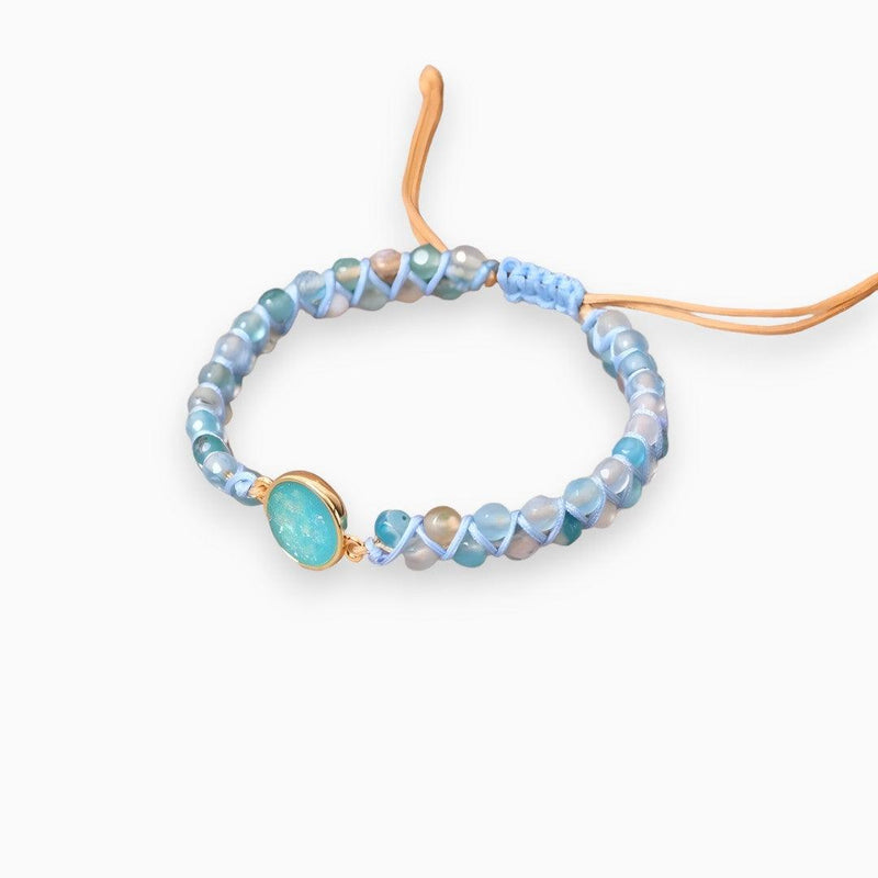 Traum-Opal-Armband | Einzigartig | Nachhaltig | Verstellbar | Handgefertigt | Stilvoll-Luzern Mode
