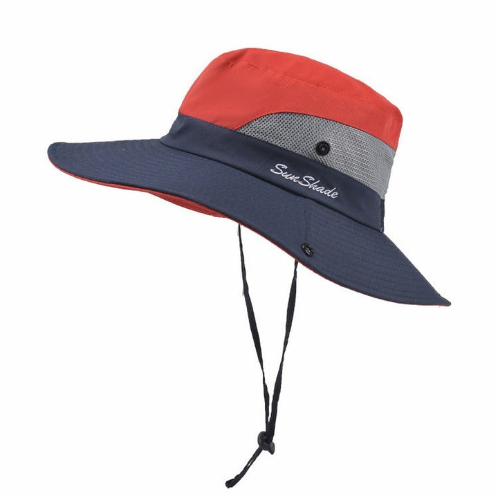 Stylischer Damen UV-Schutz Sonnenhut mit breiter Krempe – Livia