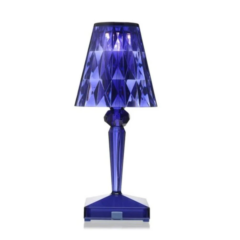  Tischlampe | Luxus Kristalldesign Stilvoll Langlebig Sparsam Stimmungsvol-Blau-Luzern Mode