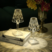  Tischlampe | Luxus Kristalldesign Stilvoll Langlebig Sparsam Stimmungsvol-Luzern Mode