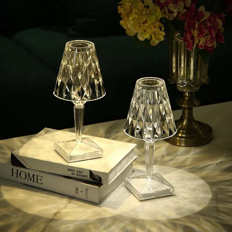  Tischlampe | Luxus Kristalldesign Stilvoll Langlebig Sparsam Stimmungsvol-Luzern Mode