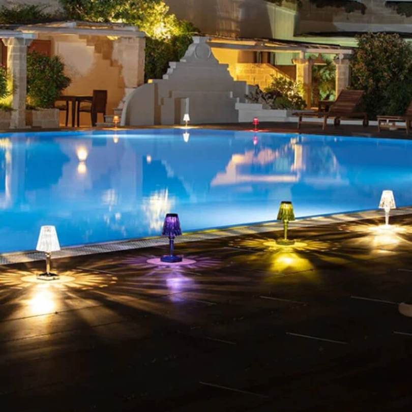  Tischlampe | Luxus Kristalldesign Stilvoll Langlebig Sparsam Stimmungsvol-Luzern Mode