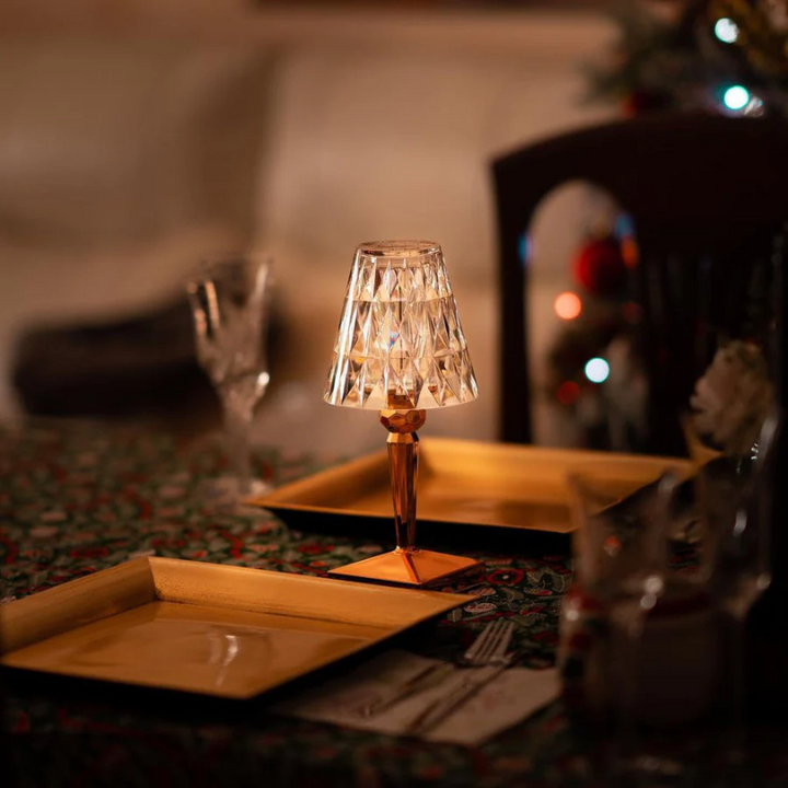  Tischlampe | Luxus Kristalldesign Stilvoll Langlebig Sparsam Stimmungsvol-Luzern Mode