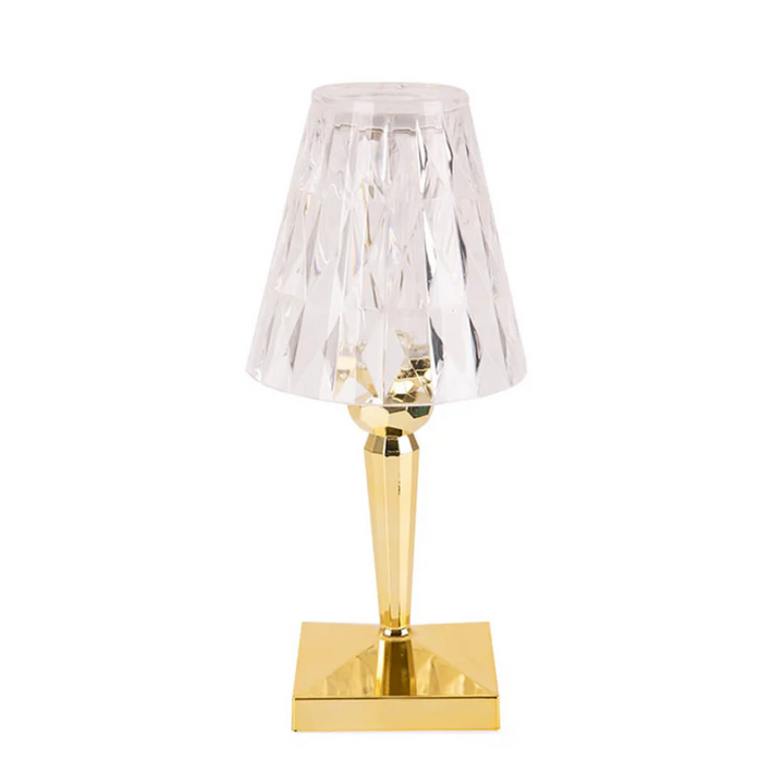  Tischlampe | Luxus Kristalldesign Stilvoll Langlebig Sparsam Stimmungsvol-Gold-Luzern Mode