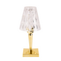  Tischlampe | Luxus Kristalldesign Stilvoll Langlebig Sparsam Stimmungsvol-Gold-Luzern Mode