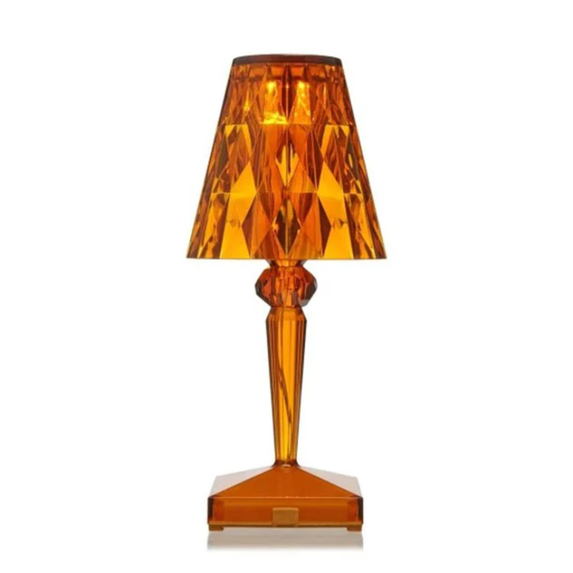  Tischlampe | Luxus Kristalldesign Stilvoll Langlebig Sparsam Stimmungsvol-Orange-Luzern Mode