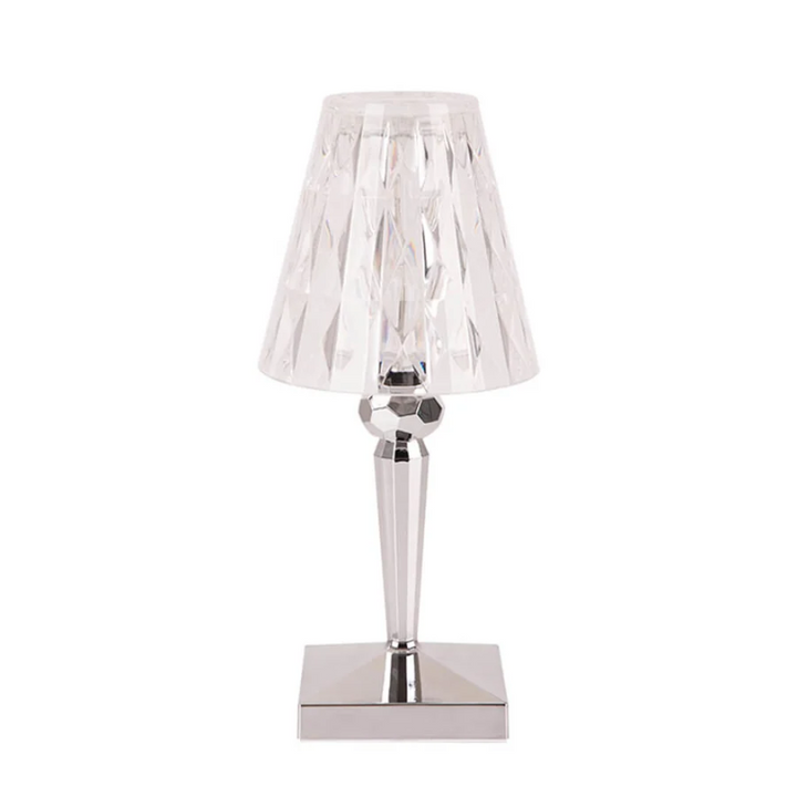  Tischlampe | Luxus Kristalldesign Stilvoll Langlebig Sparsam Stimmungsvol-Silber-Luzern Mode