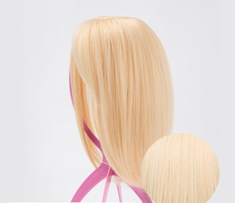 Clip-in Haarstück | Pony | Synthetisch | Volumen | Weich | Hitzebeständig-01#-Luzern Mode