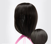 Clip-in Haarstück | Pony | Synthetisch | Volumen | Weich | Hitzebeständig-04#-Luzern Mode