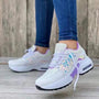 Damen Sneaker mit Luftpolsterung für Komfort und Stil-Weiß-36-Luzern Mode