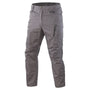 Wasserdichte Herren Cargo Hose mit Seitentaschen Outdoor-Grau-S-Luzern Mode