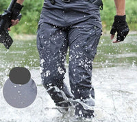 Wasserdichte Herren Cargo Hose mit Seitentaschen Outdoor-Luzern Mode