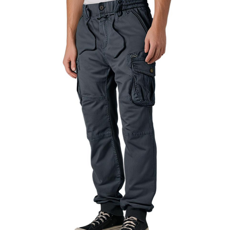Herren Cargo Hose mit Taschen - Bequeme Freizeithose-Luzern Mode