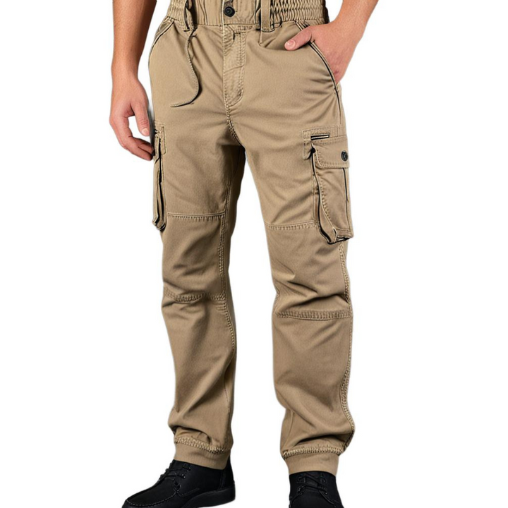 Herren Cargo Hose mit Taschen - Bequeme Freizeithose-Luzern Mode