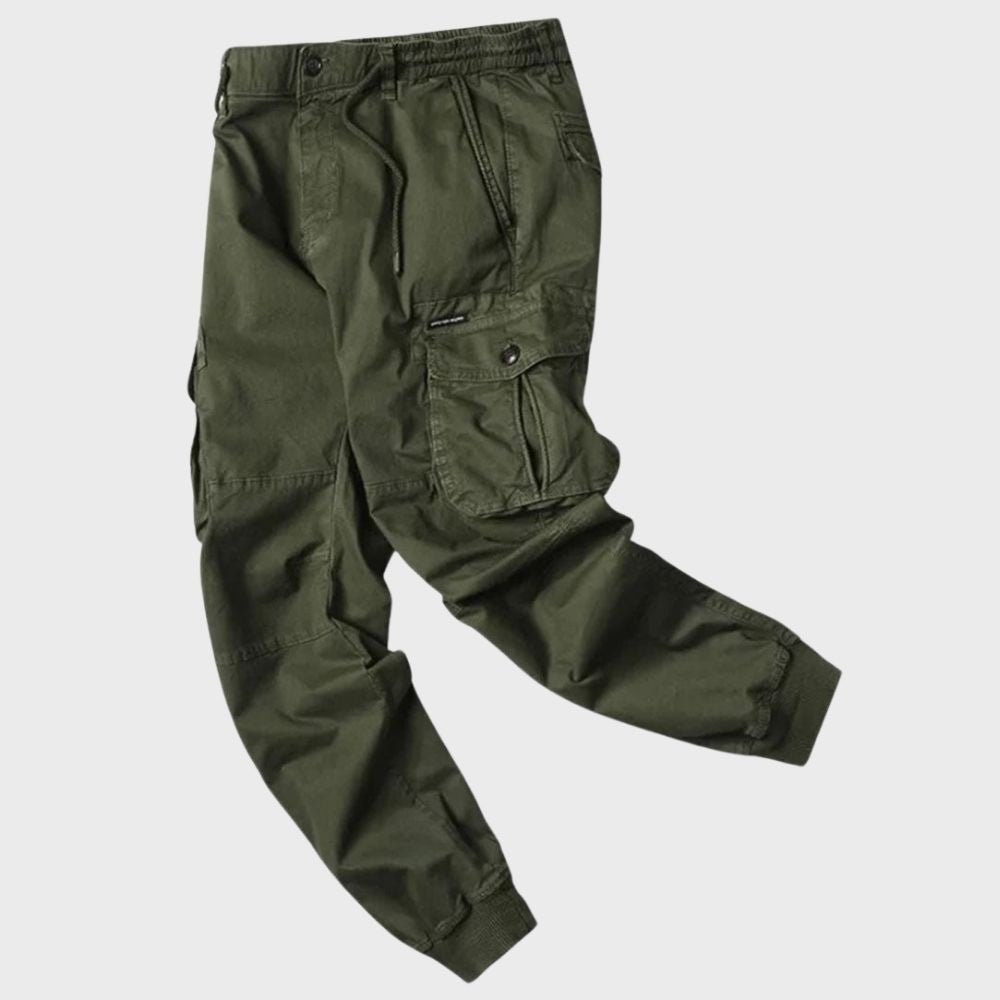 Herren Cargo Hose mit Taschen - Bequeme Freizeithose-Luzern Mode