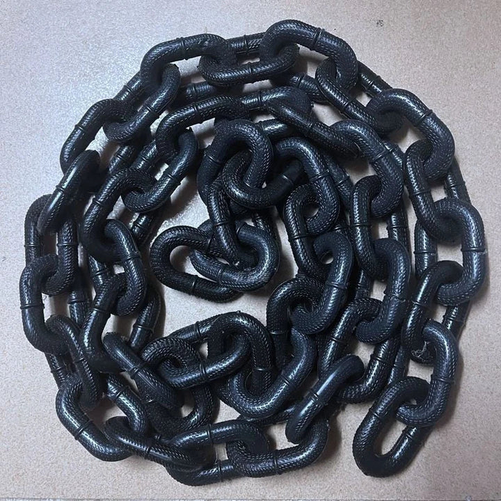 Hundeleine | Kette Cool Lustig Leicht Nachhaltig Einzigartig-Schwarz-1.5m-Luzern Mode
