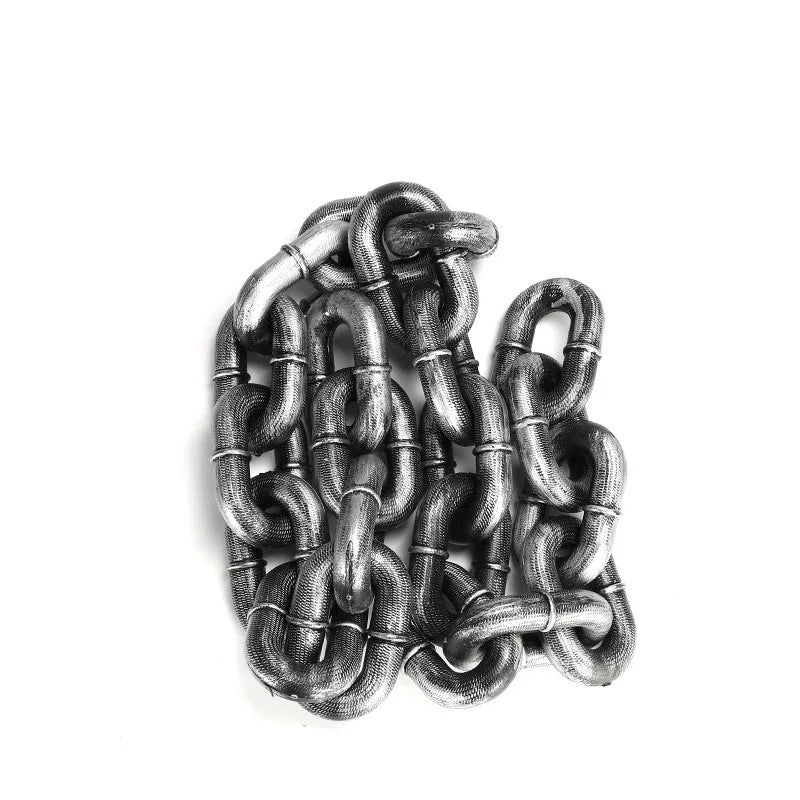 Hundeleine | Kette Cool Lustig Leicht Nachhaltig Einzigartig-Silber-1.5m-Luzern Mode